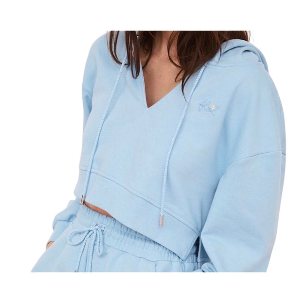 For Love & Lemons Cropped Hoodie